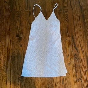 Brandy Melville blue dress with flowers